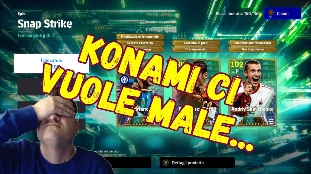 Konami ci vuole male...