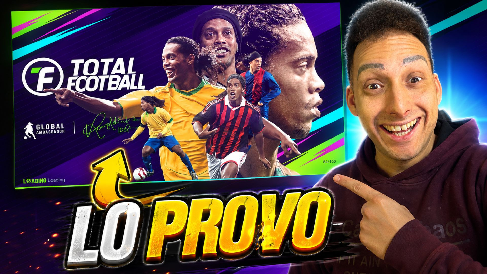 PROVO QUESTO GIOCO DI CALCIO DAVVERO PROMETTENTE! #totalfootball
