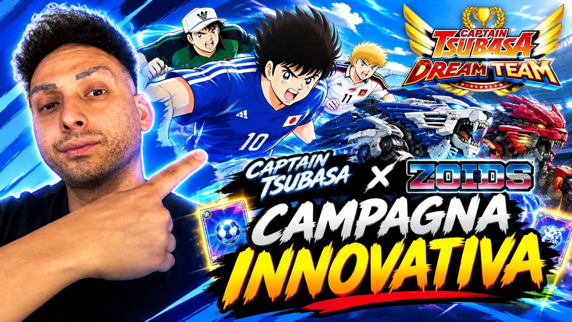 IL RITORNO DI ZENZO? CAMPAGNA ZOIDS E TEST CARTE! #captaintsubasadreamteam