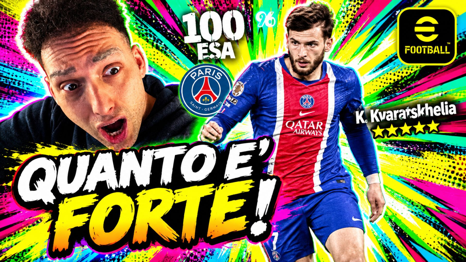 ⁣QUESTO KVARA FREE E' DEVASTANTE! PROVIAMOLO! #efootball