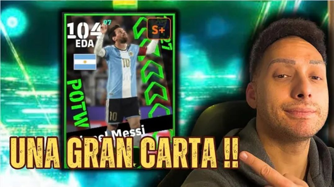 QUANTO E' FORTE QUESTA ULTIMA CARTA POTW DI LEO MESSI?