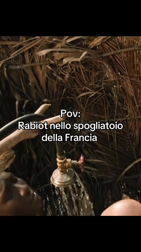 Rabiot sotto la doccia