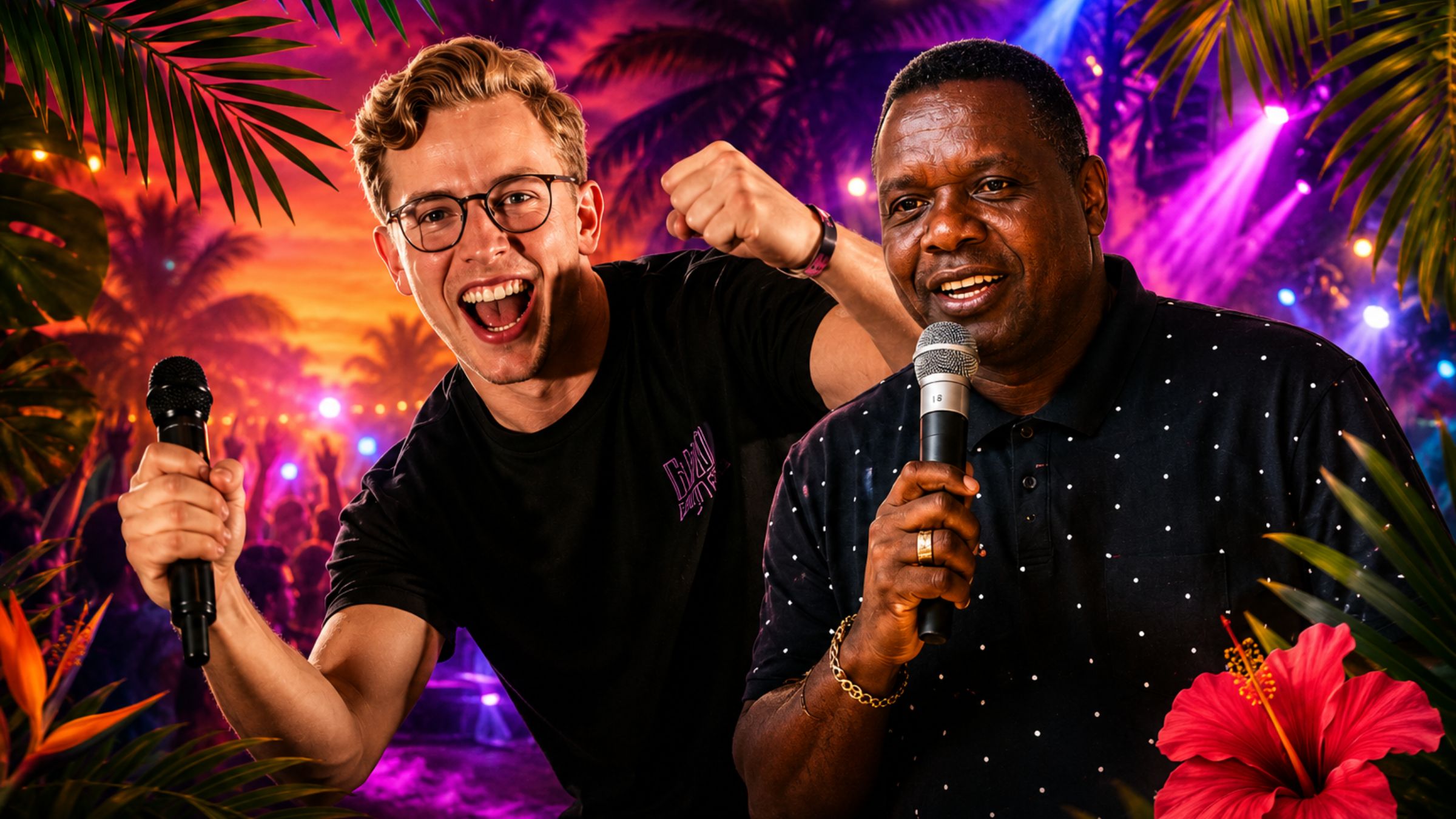 Vrijdagavond feest Tropical Nights