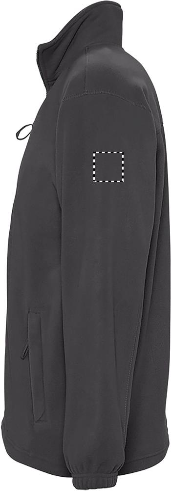 NORTH Zipped Fleece Jacket arm left cr