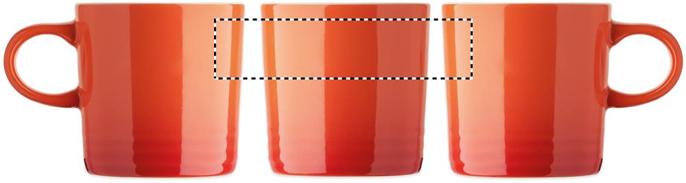 Ceramic mug 290ml roundscreen 10