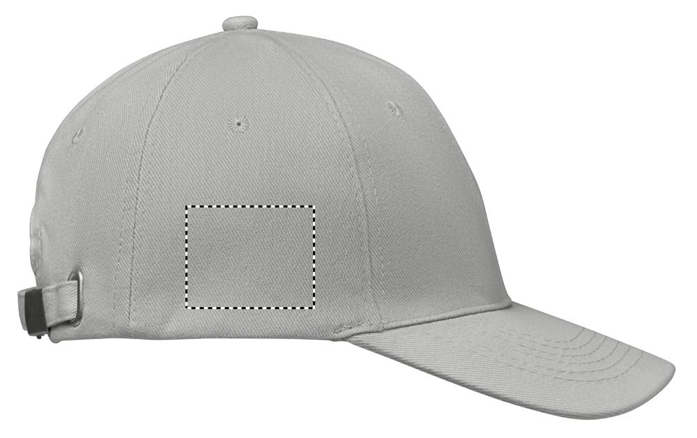 BUFFALO SIX PANEL CAP right side pg