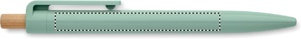 Penna a sfera in ABS riciclato barrel left handed 77
