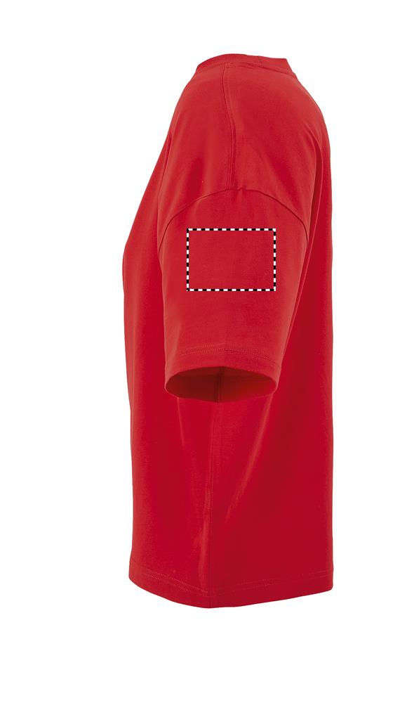 BOXY WOMEN OVERSIZE T-SHIRT arm left bt