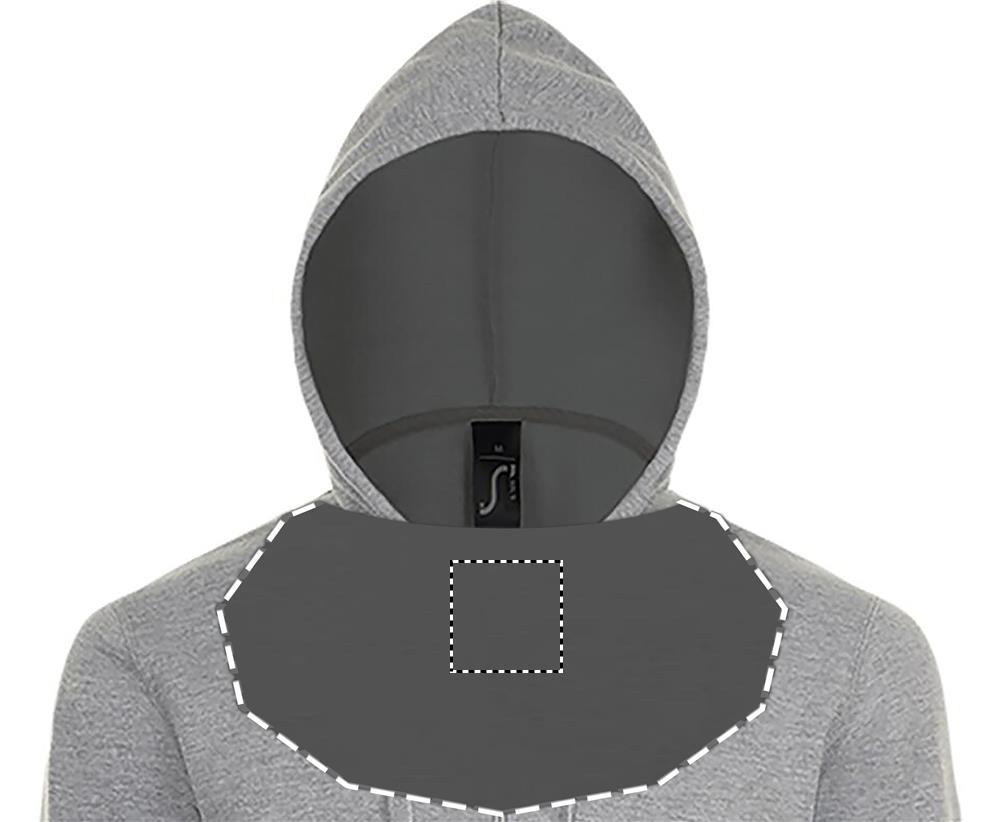 SPIKE HOOD UOMO 280gr inside gy