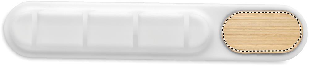 Organizzatore cavi in silicone front dl 06