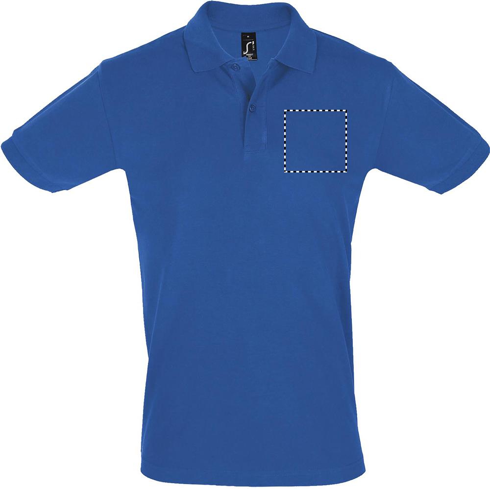 PERFECT MEN Polo 180g chest rb