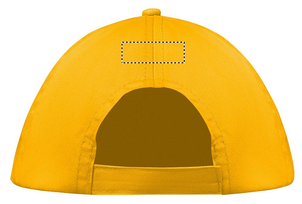 BUZZ FIVE PANEL CAP back go