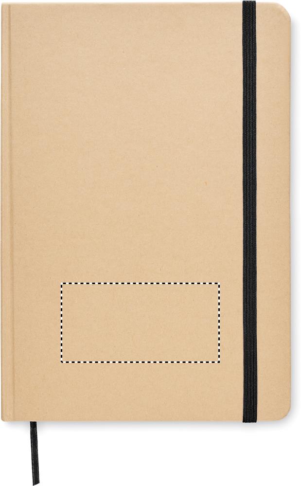 A5 recycled carton notebook front pad 03