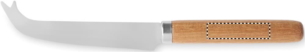 Acacia wood cheese board set knife 40