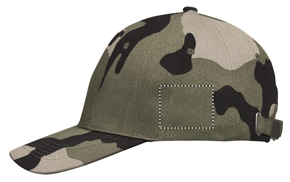 BUFFALO SIX PANEL CAP left side ca