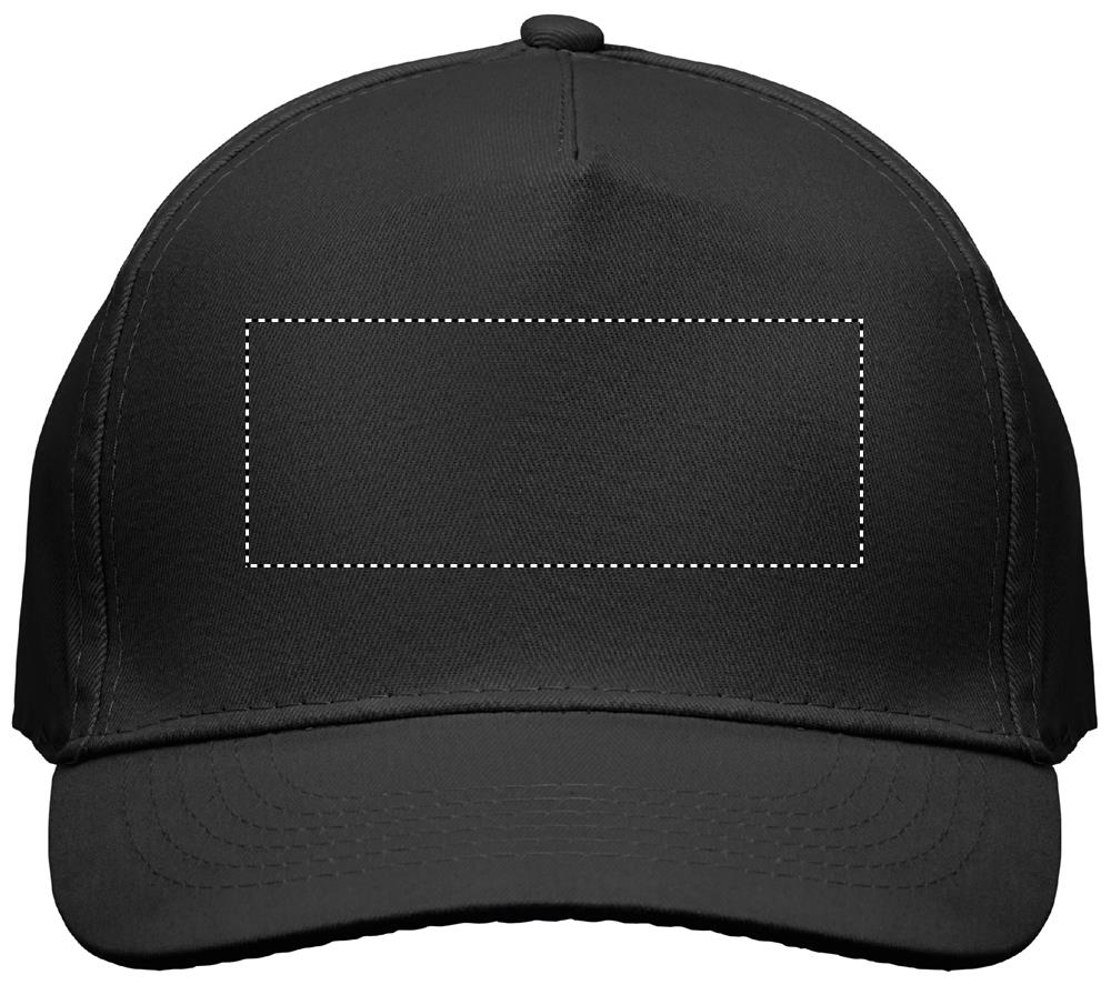 5 PANEL BASEBALL CAP 180 GR/M front 1 03
