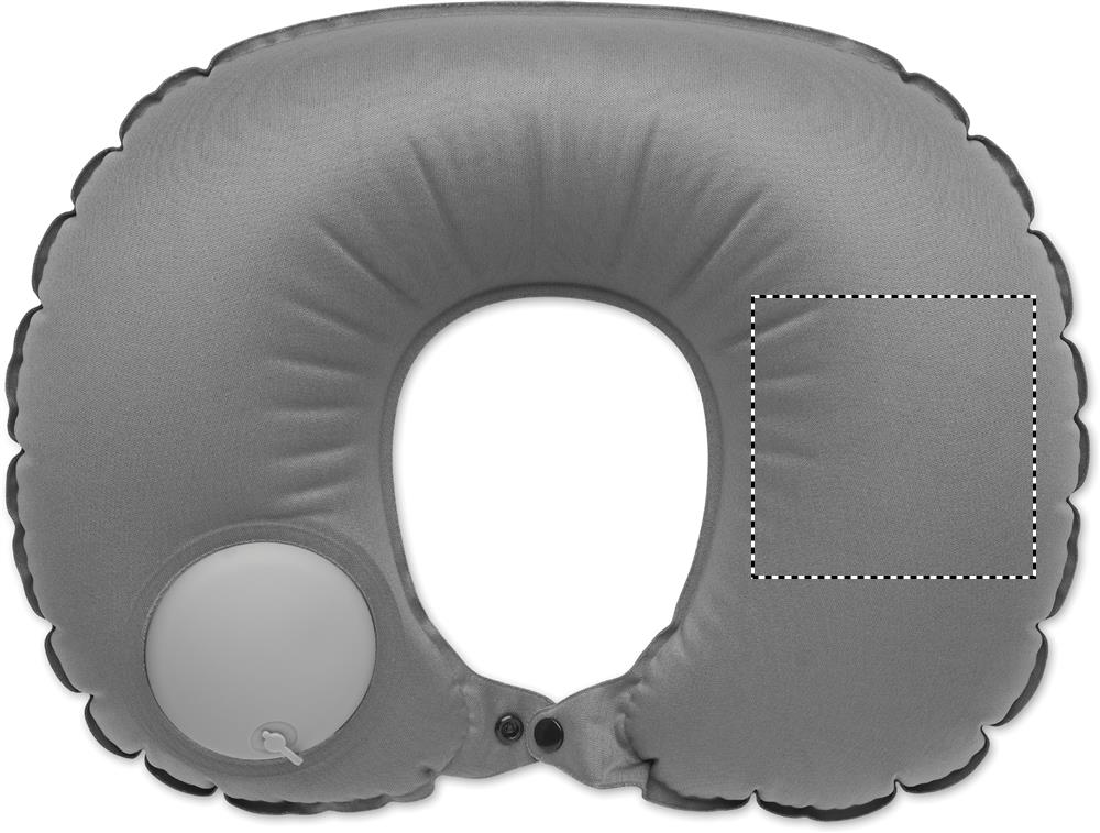 Fast inflatable travel pillow pillow side 1 15
