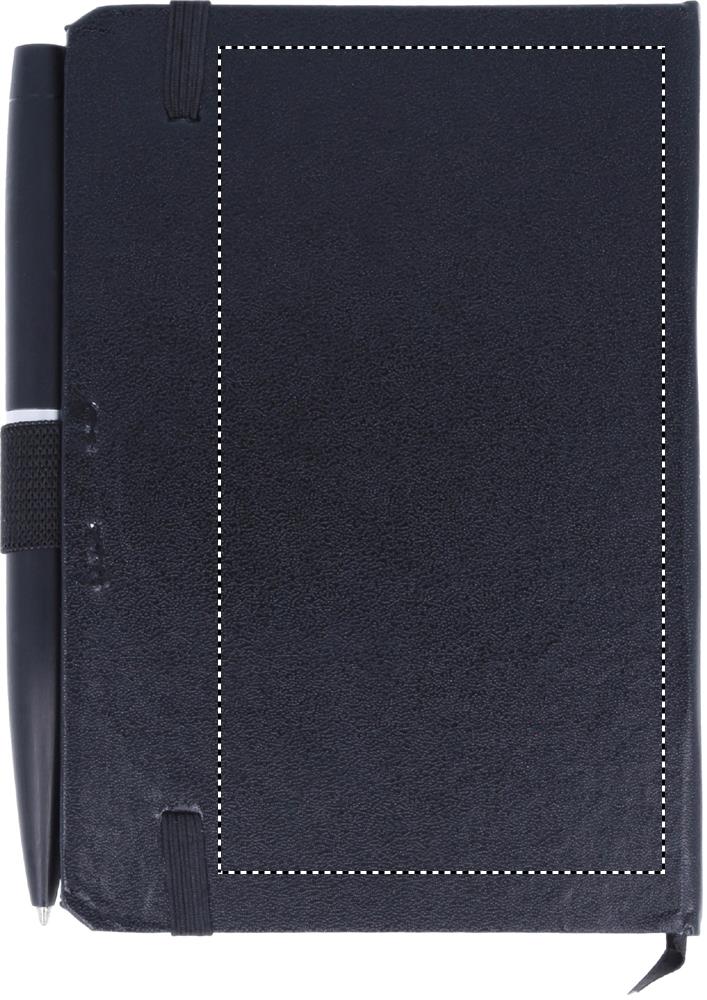 A6 notebook with pen 72 lined back screen 03