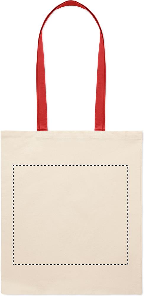 140 gr/m² Cotton shopping bag front 05
