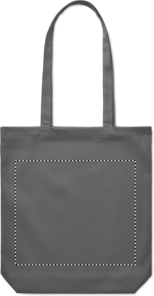 270 gr/m² Canvas shopping bag back 15