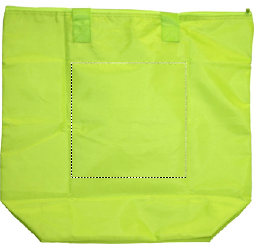 Foldable cooler shopping bag back 48