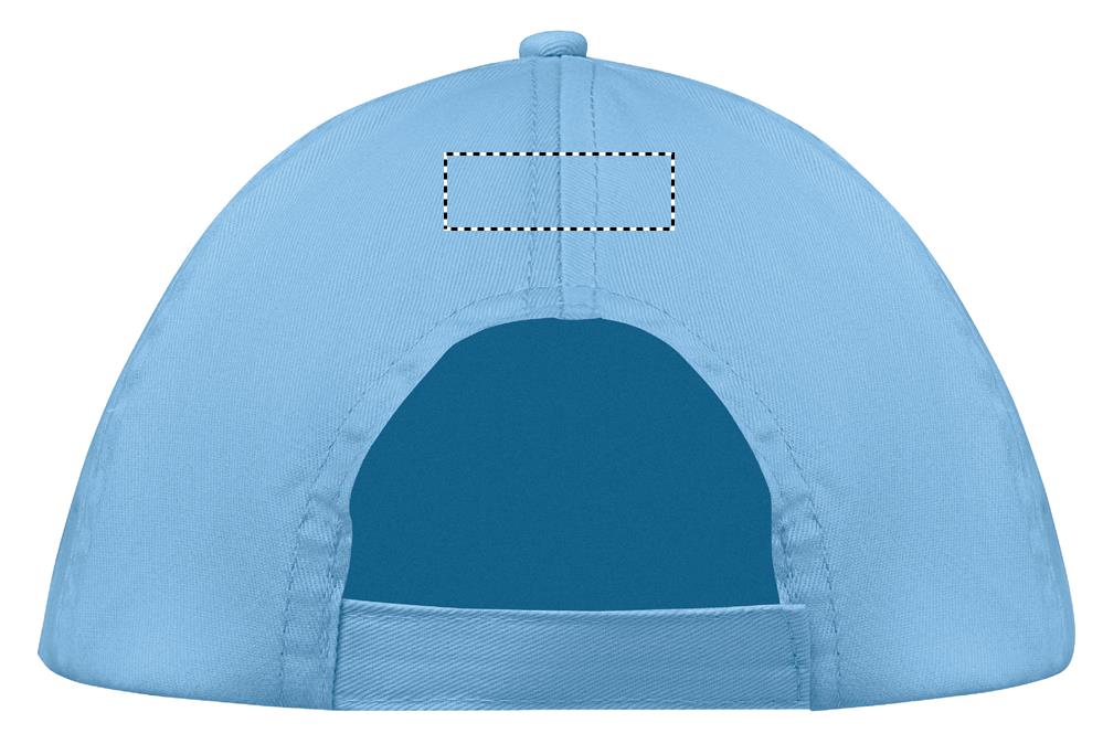 BUZZ FIVE PANEL CAP back sk