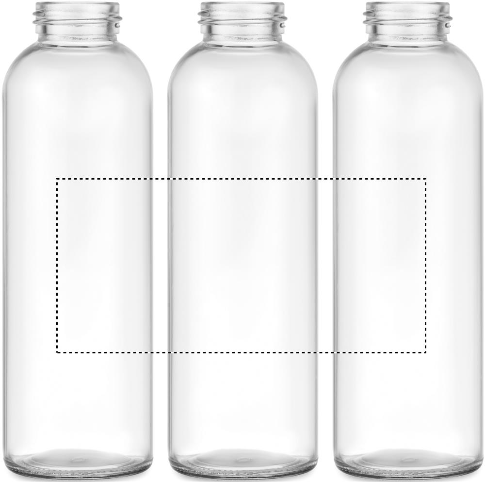 Glass bottle in pouch 500 ml roundscreen 03