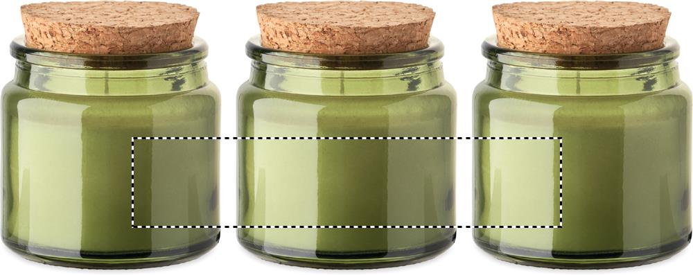 Candela in cera vegetale 70 gr roundscreen 09