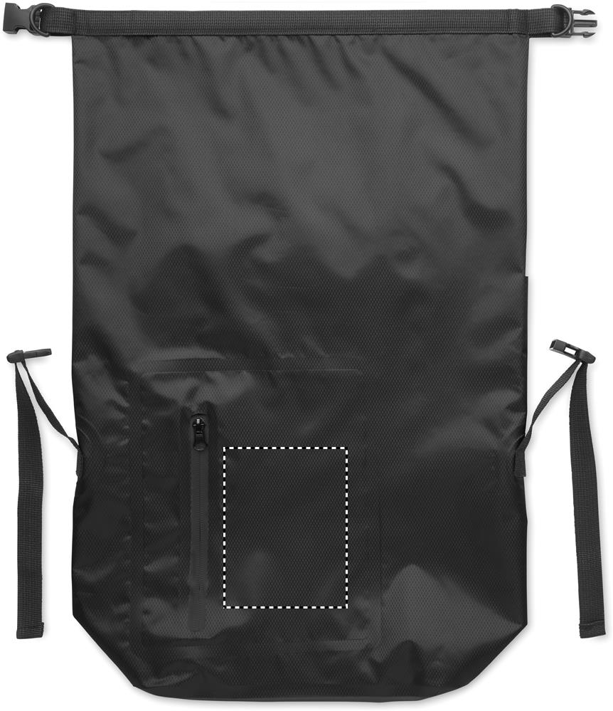 Zaino impermeabile RPET front pocket 03