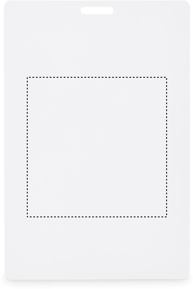 Badge con cordino 120x80 mm side 2 06