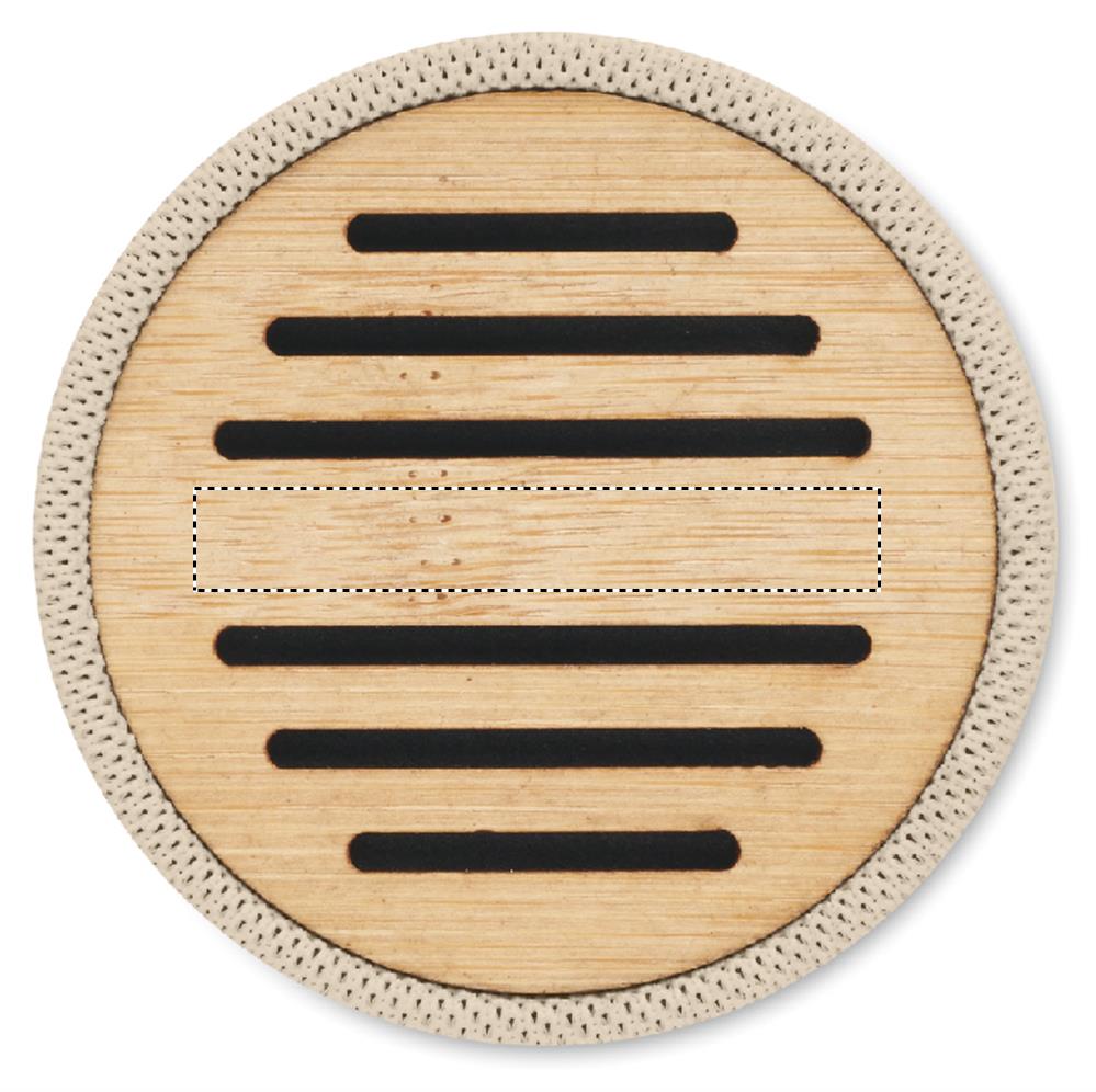 Bamboo RPET wireless speaker top 13