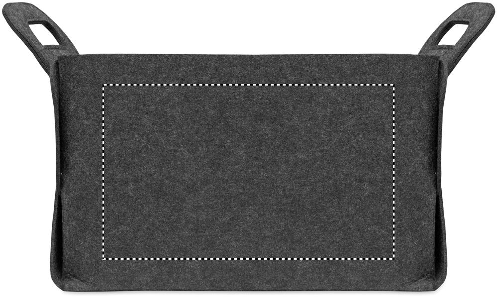 Foldable RPET felt basket side 2 15