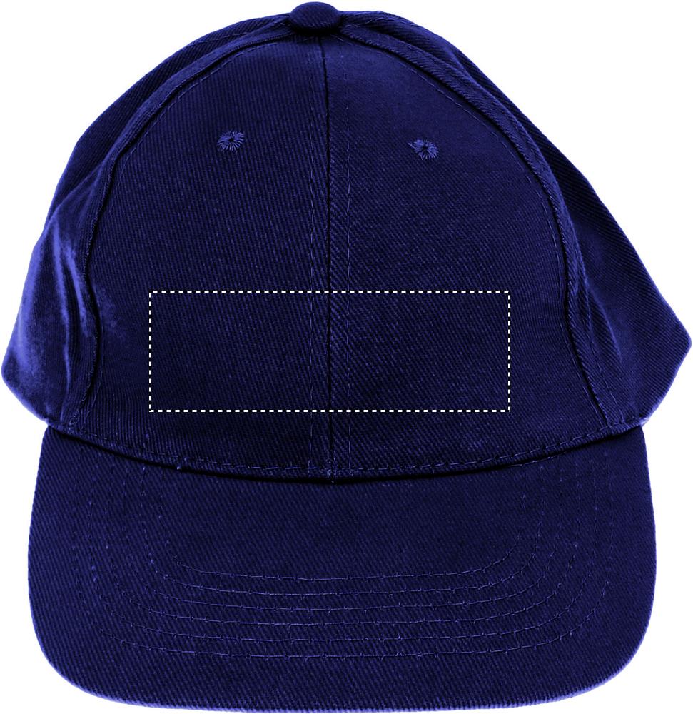 Cappello 6 segmenti front embroidery 04