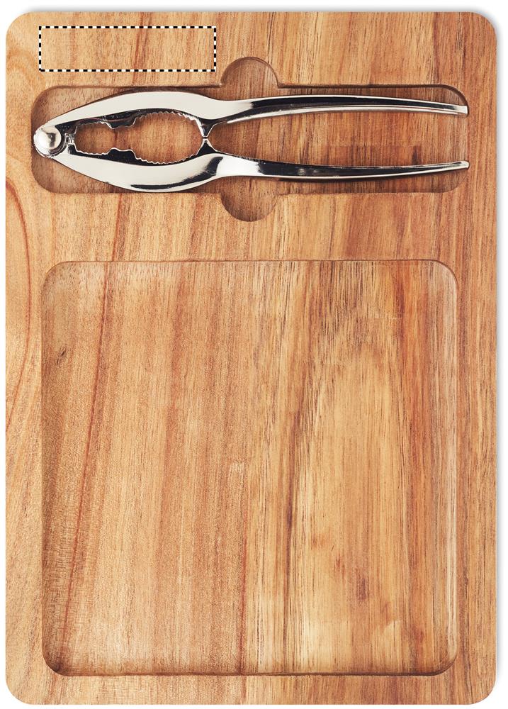 Acacia nut cracker set side 1 40