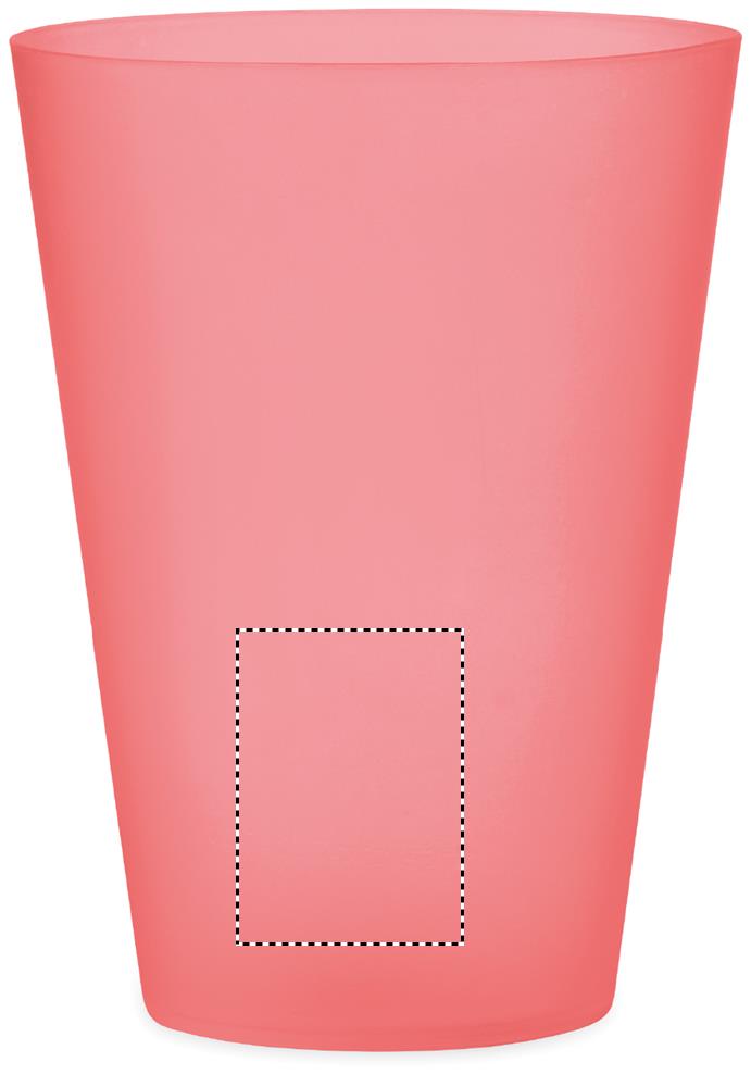 Reusable event cup 300ml front lower 25