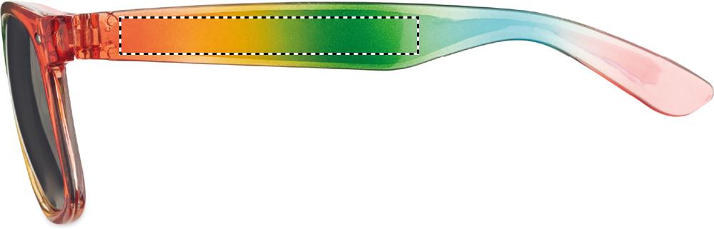 Occhiali da sole con UV400 left leg 99