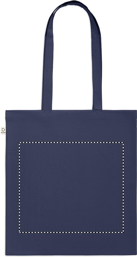 Recycled cotton shopping bag back td1 04