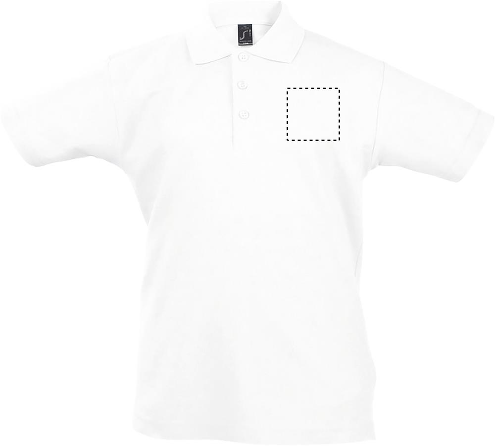SUMMER II KIDS POLO 170g chest wh