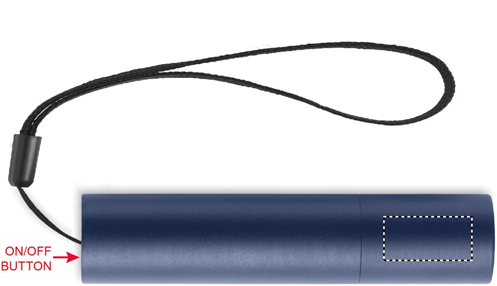 Aluminium rechargeable torch side 4 85