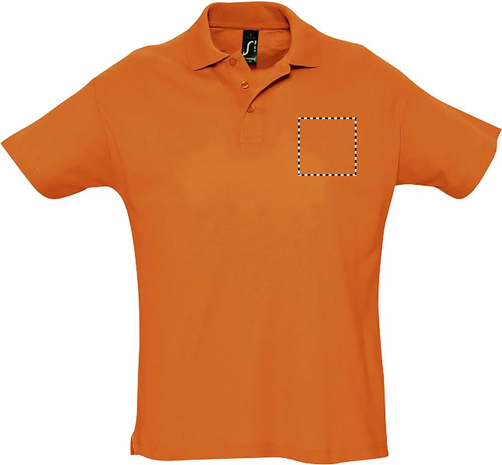 SUMMER II MEN Polo 170g chest or