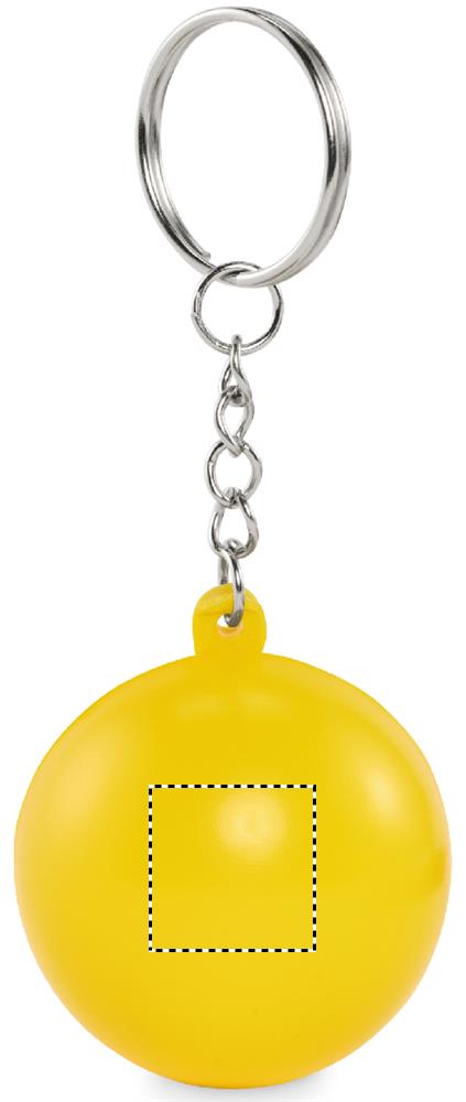 Portachiavi a forma di palla in PU side 1 08