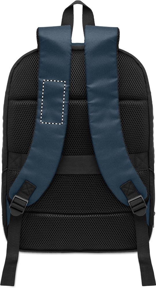 Expandable 600D RPET backpack shoulder strap right 04