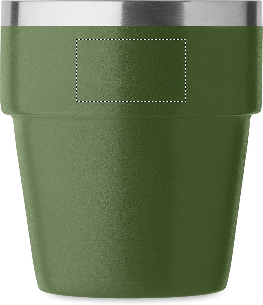 Double wall tumbler 250 ml front upper 60