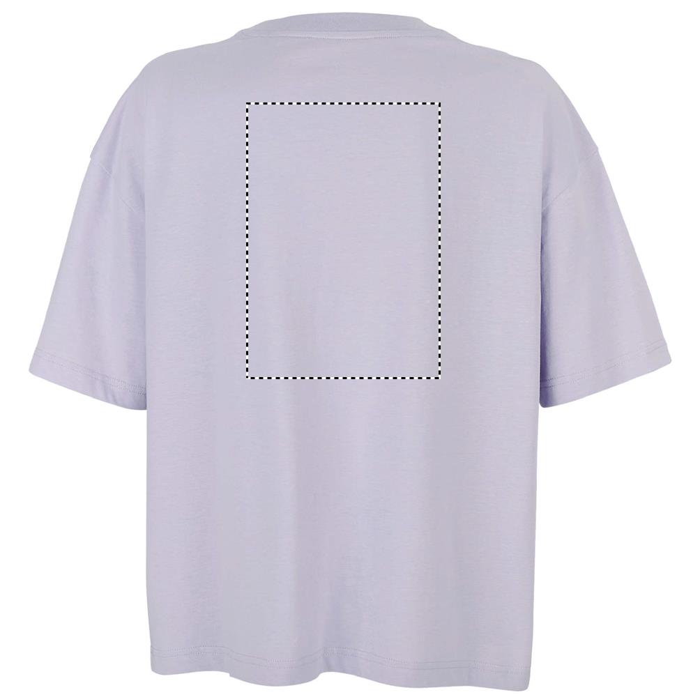 BOXY WOMEN T-SHIRT OVERSIZE back ll