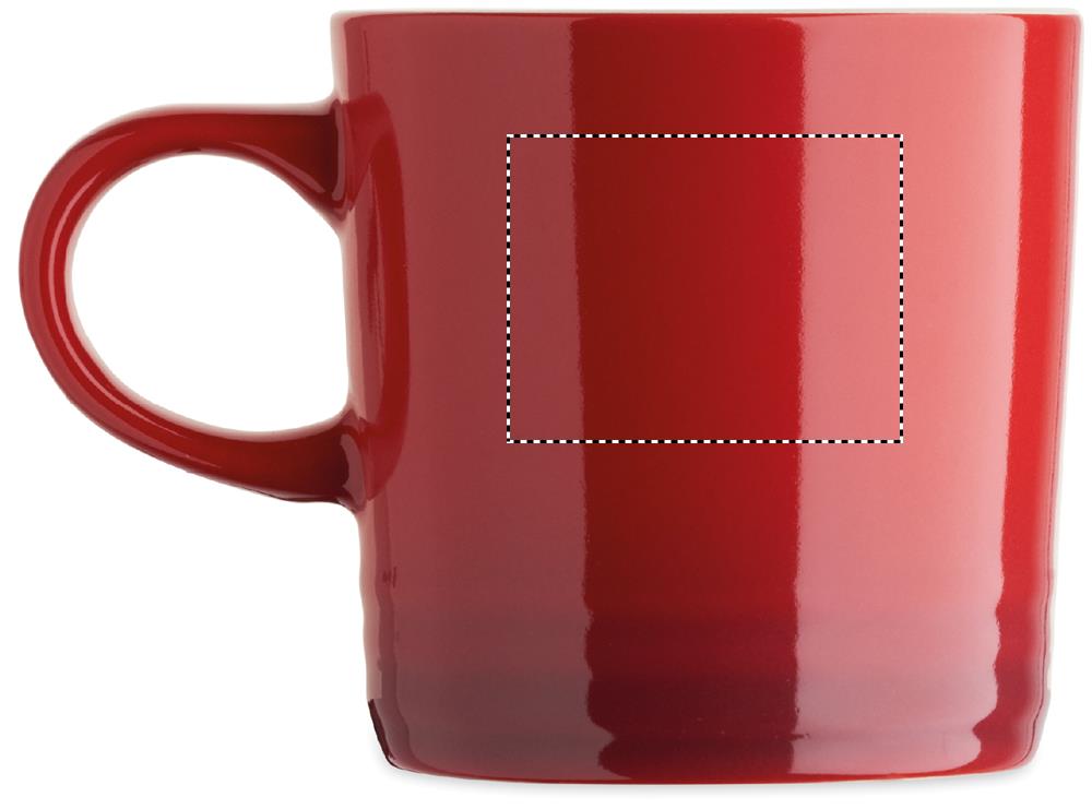 Ceramic mug 290ml left handed 05