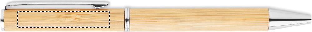 Penna a sfera in bamboo clip left handed 40