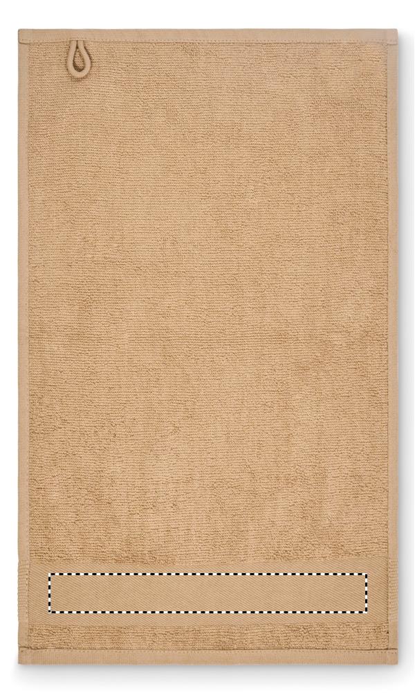 Asciugamano da ospite in cotone strip 65