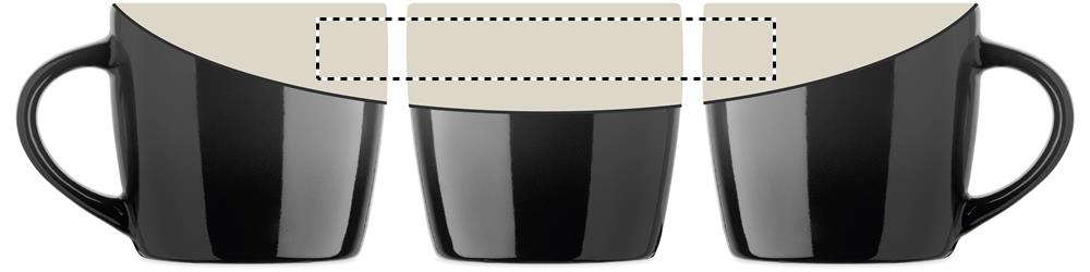 Tazza in ceramica. 300 ml. inside tc 15