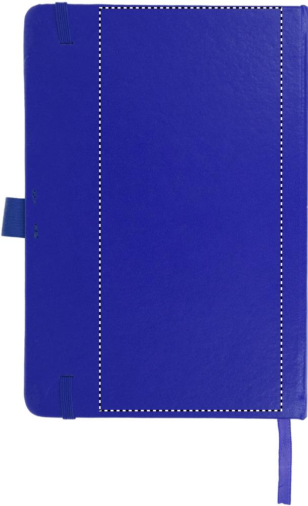 A5 notebook with pen 72 lined back 04