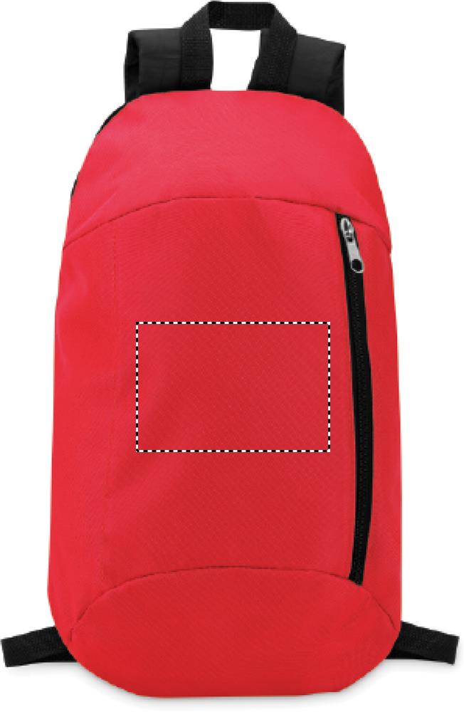 Backpack with front pocket pocket 05